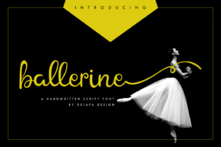 Ballerine: The Handwritten Script for Modern Style