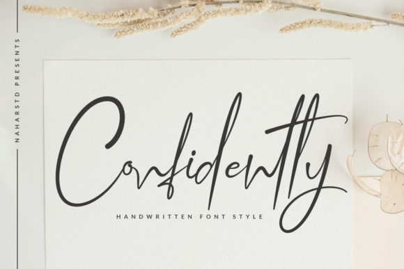 Confidently: The Script Font That Balances Luxury and Modern Style