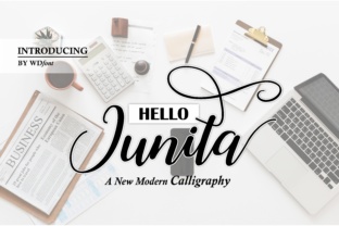 Embrace Elegance with the Hello Junita Script Font