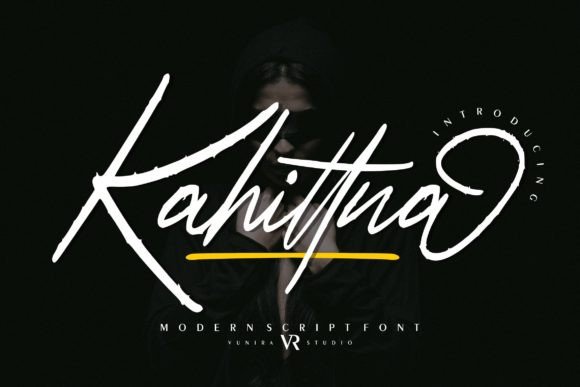 Kahittna: A Modern Script for Distinctive Branding