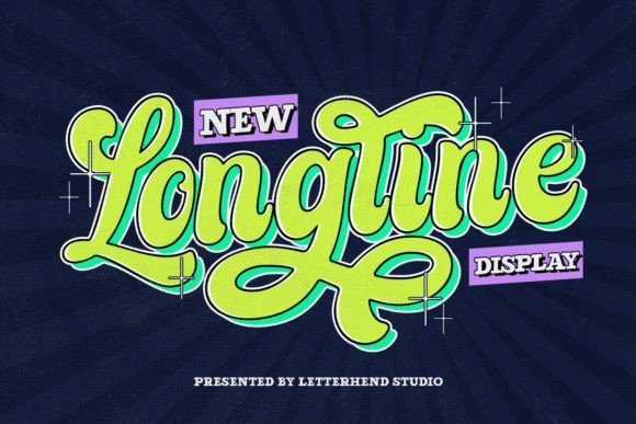 Longline: The Script Font That Balances Boldness with Elegance