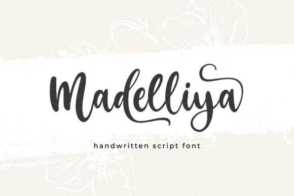 Madelliya: A Script Font for Elegant and Festive Designs