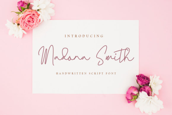 Madona Smith: A Script Font for Modern Branding