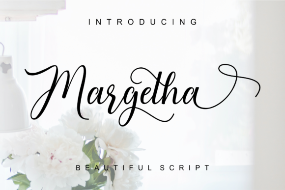 Margetha: A Script Font Blending Classic Charm with Modern Versatility