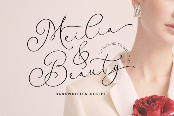 Meilia & Beauty: A Font That Captures Feminine Charm