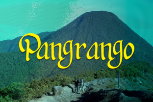Pangrango: A Handwritten Script Inspired by West Java's Peaks