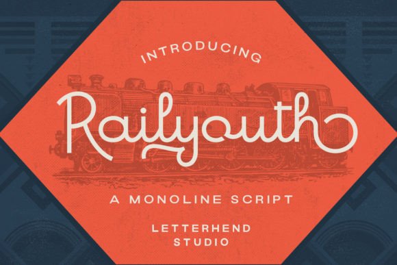 Railyouth: The Vintage Script Font for Modern Designs