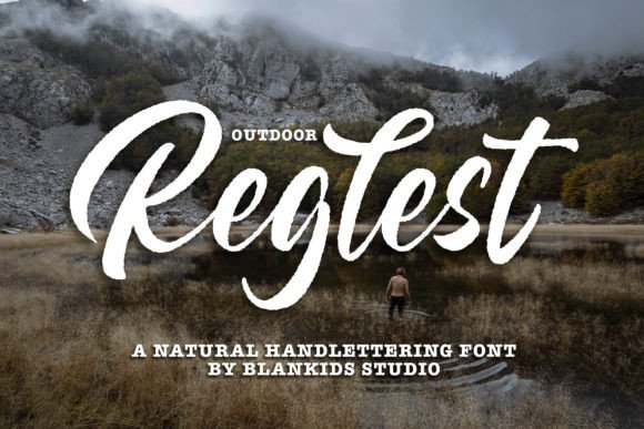 Reglest: The Handlettering Script for Playful Branding