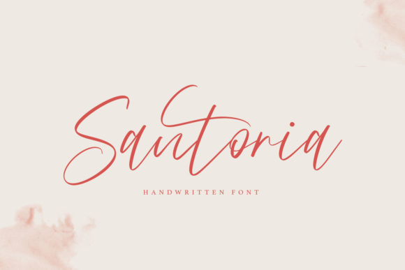 Santoria: The Elegant Script Font for Modern Design