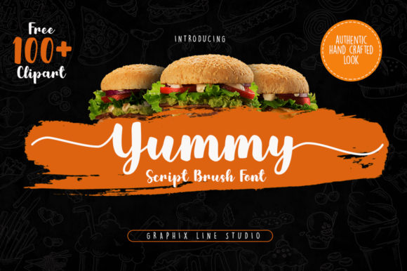 Yummy: A Sweet Blend of Classic Elegance and Friendly Script